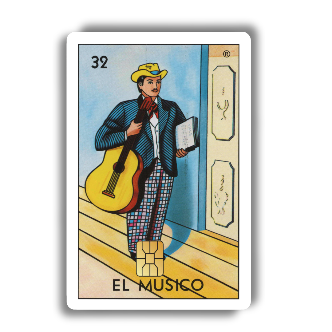 Loteria Collection - Decal Credit Card Cover Vinyl Skin Sticker