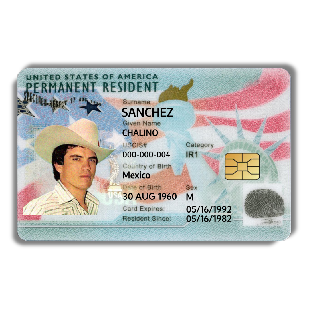 Green Card Collection - Decal Credit Card Cover Vinyl Skin Sticker