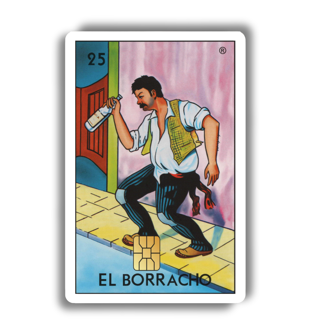 Loteria Collection - Decal Credit Card Cover Vinyl Skin Sticker