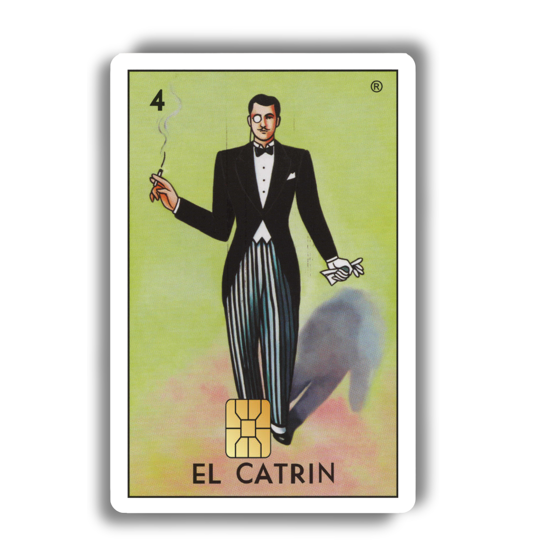 Loteria Collection - Decal Credit Card Cover Vinyl Skin Sticker