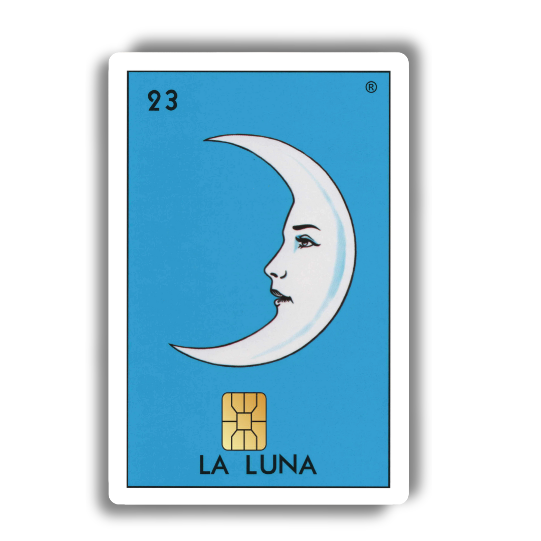 Loteria Collection - Decal Credit Card Cover Vinyl Skin Sticker