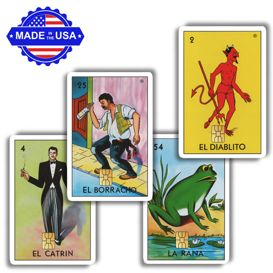 Loteria Collection - Decal Credit Card Cover Vinyl Skin Sticker