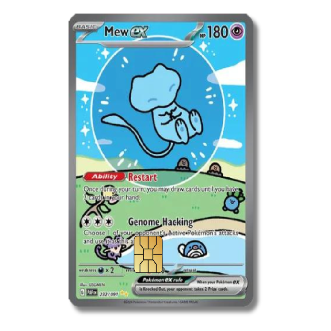 Pokemon Collection - Decal Credit Card Cover Vinyl Skin Sticker